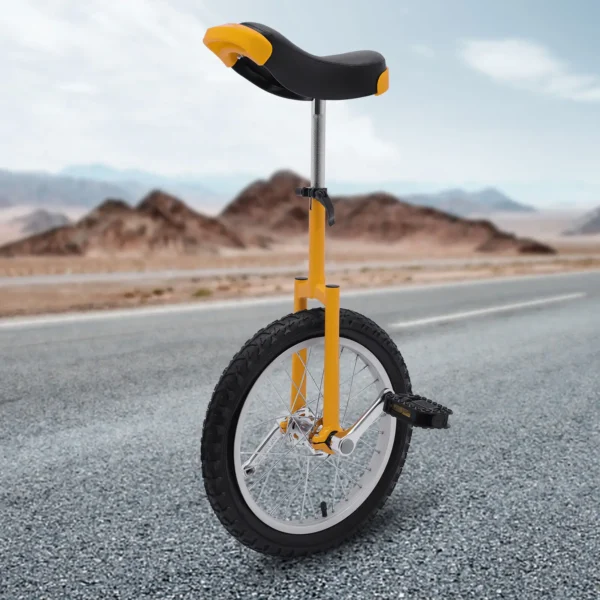 Adjustable One-Wheel Unicycle – 16" and 24" Balance Exercise Bike - Image 4